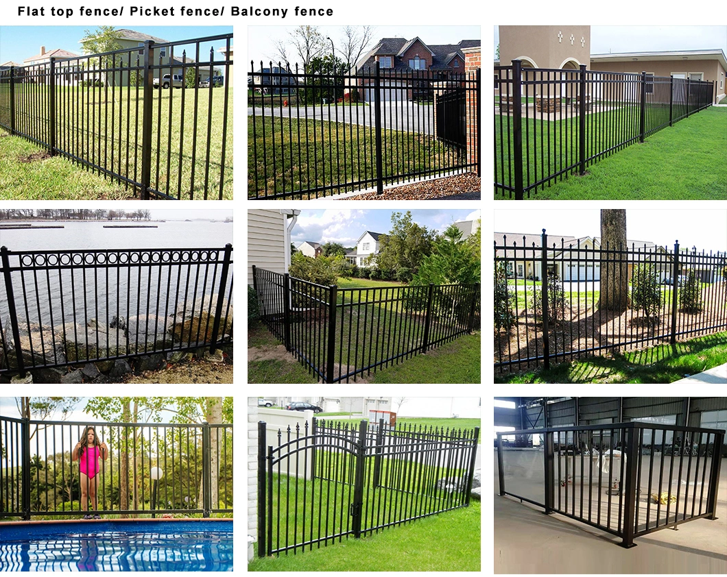 Metal Fence Safety Fence Aluminium Rail Staircase Handrail Steel Railing Steel Rail